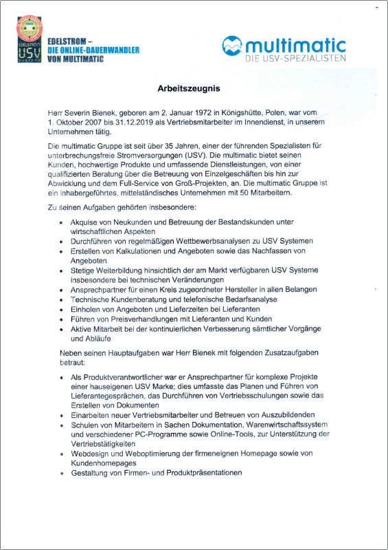 Vertriebsfachmann im Innendienst