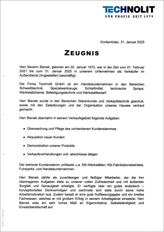 Vertriebsfachmann im Aussendienst